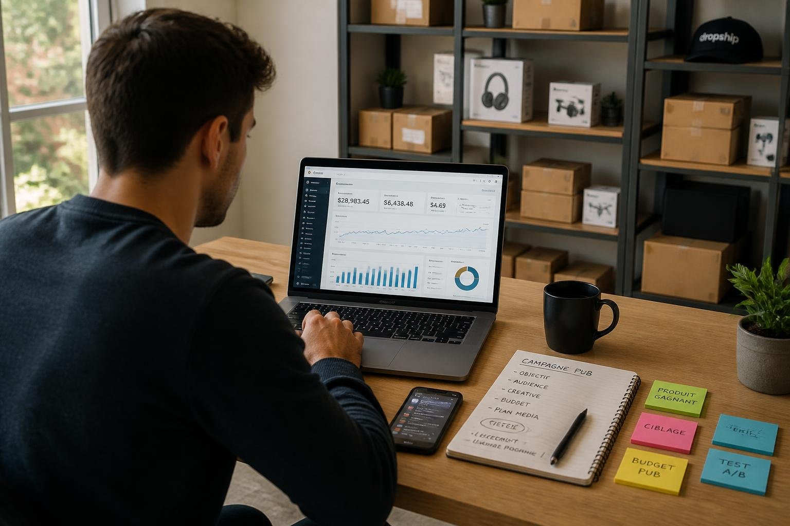 découvrez la checklist essentielle pour votre boutique dropshipping avant de lancer votre publicité et évitez de gaspiller votre budget marketing.
