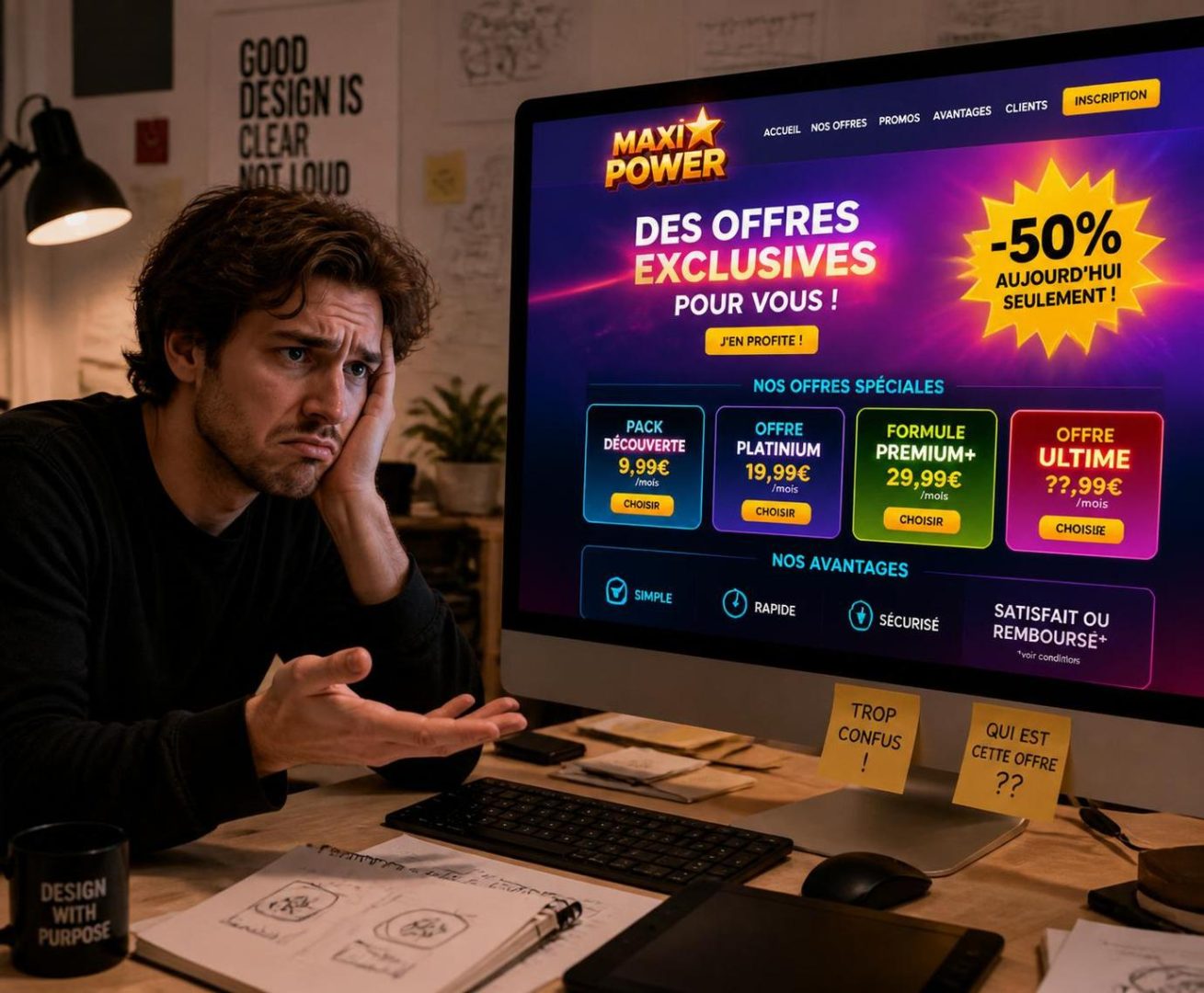 Branding: pourquoi ton logo ne sert à rien si ton offre n’est pas claire (et comment corriger) 1 découvrez pourquoi un logo seul ne suffit pas sans une offre claire et apprenez comment optimiser votre branding pour attirer et convaincre efficacement vos clients.