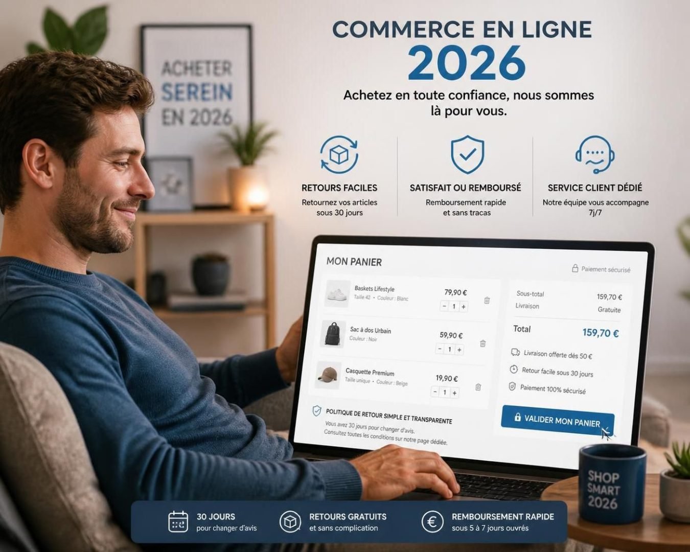 Retours: la politique de retour qui protège ton business et rassure l’acheteur 1 découvrez une politique de retour efficace qui protège votre entreprise tout en rassurant vos acheteurs, garantissant ainsi confiance et satisfaction client.